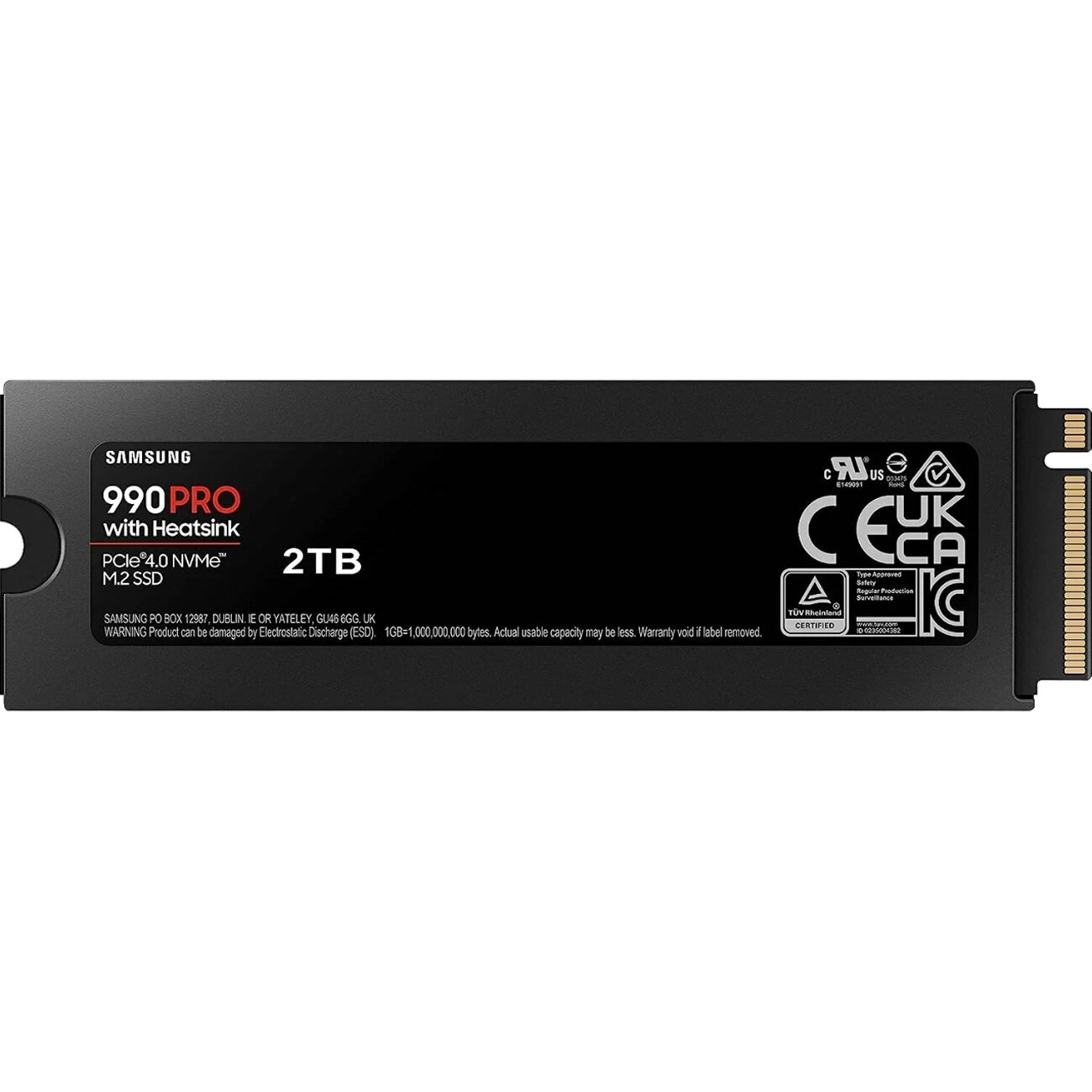 Внутренний SSD Samsung 990 PRO 2 TB (MZ-V9P2T0CW) M.2 PCI-E 4.0 — фото 1