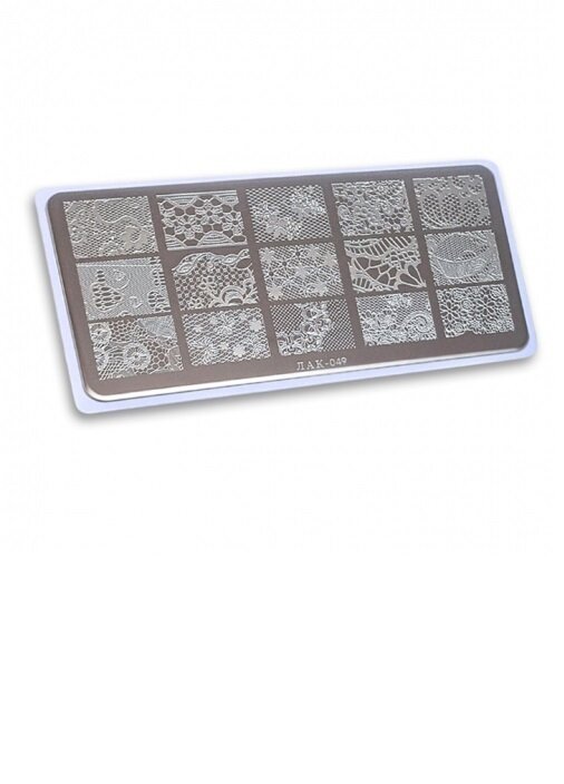 Лакshery Пластина для стемпинга 49