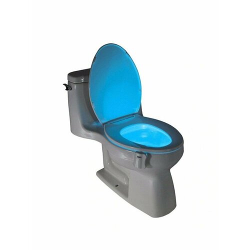 Подсветка для унитаза Ночник для туалета Лампа LED с датчиком движения 8 цветов 285₽