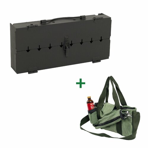 Мангал с сумкой разборный ЖАР для пикника компакт 3 мм 9150₽