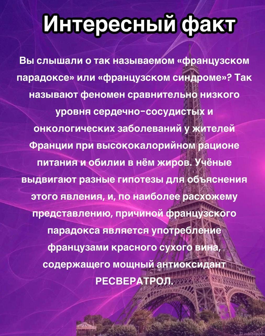 Антиоксиданты Ресвератрол в капсулах - антиоксидант для защиты сердца и сосудов