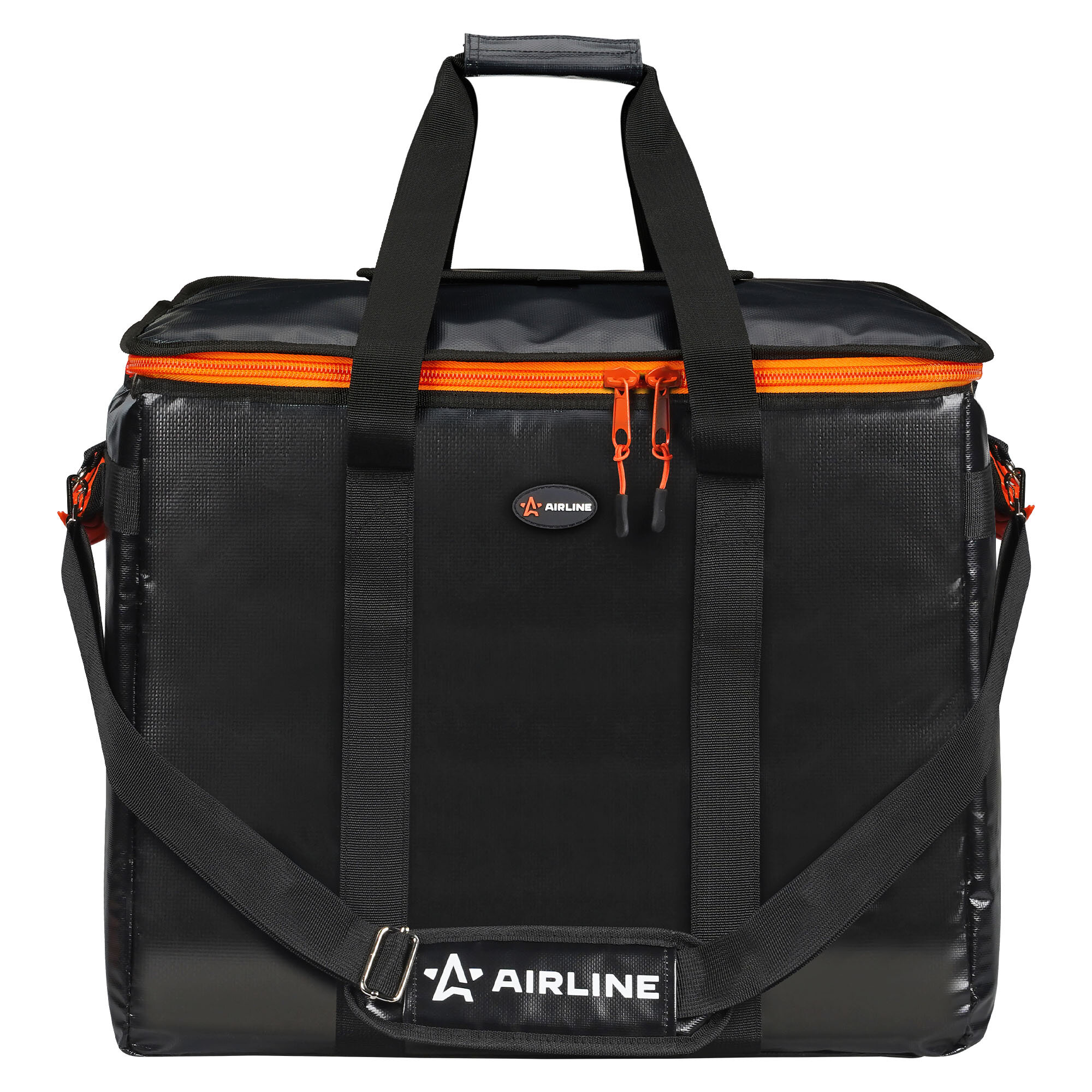 фото Сумка-холодильник (термосумка) "BIG SIZE", 80 л, 50*41*40 см, вертикальная, черная ADCB028 AIRLINE