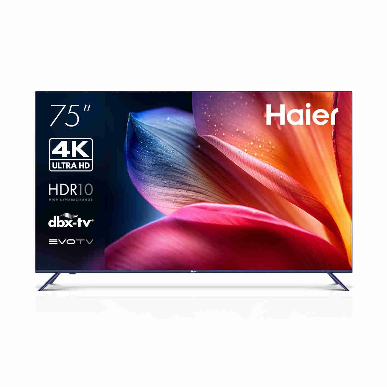 Haier 55 Smart TV S1 55" 4K UHD, черный