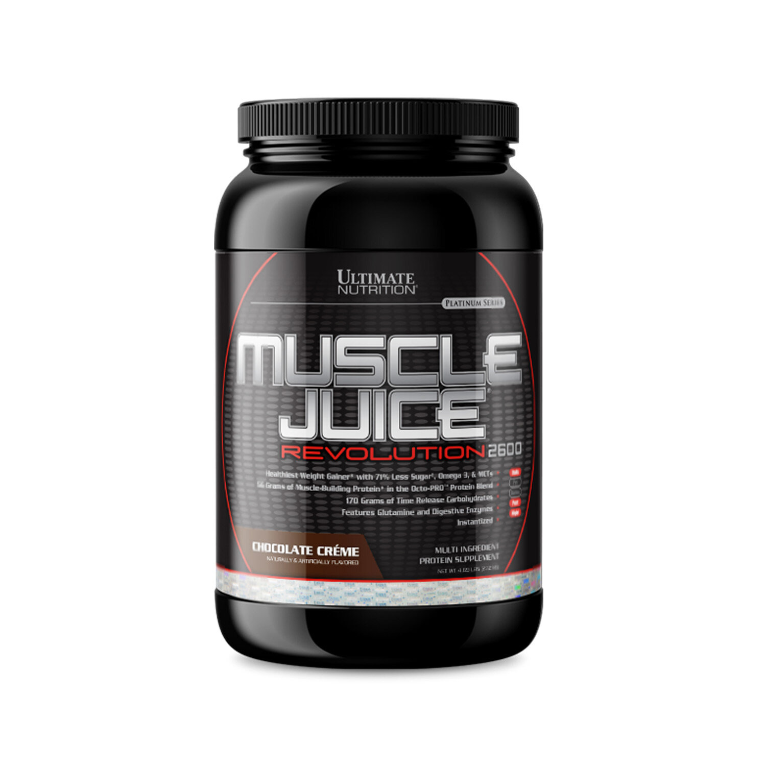 Гейнер Ultimate Nutrition Muscle Juice Revolution 2120 гр, Шоколадный Крем