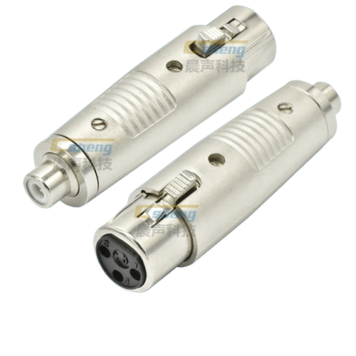 фото Переходник xlr(f) 3pin - rca(f) yong sheng