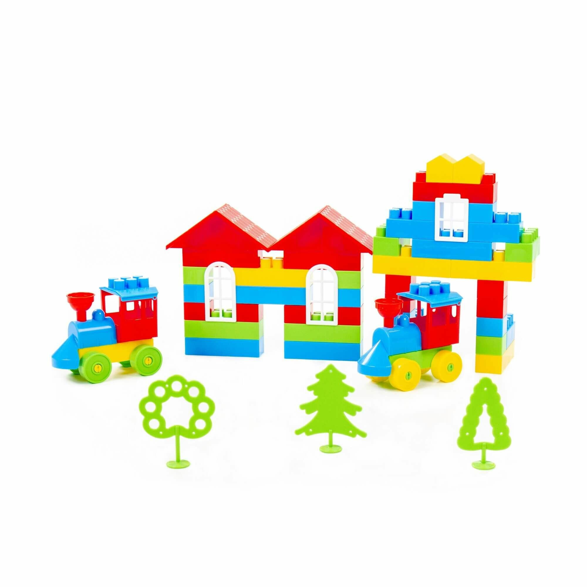 Конструктор Строитель, Гигант, 175 элементов, в мешке, 3+ — фото 1