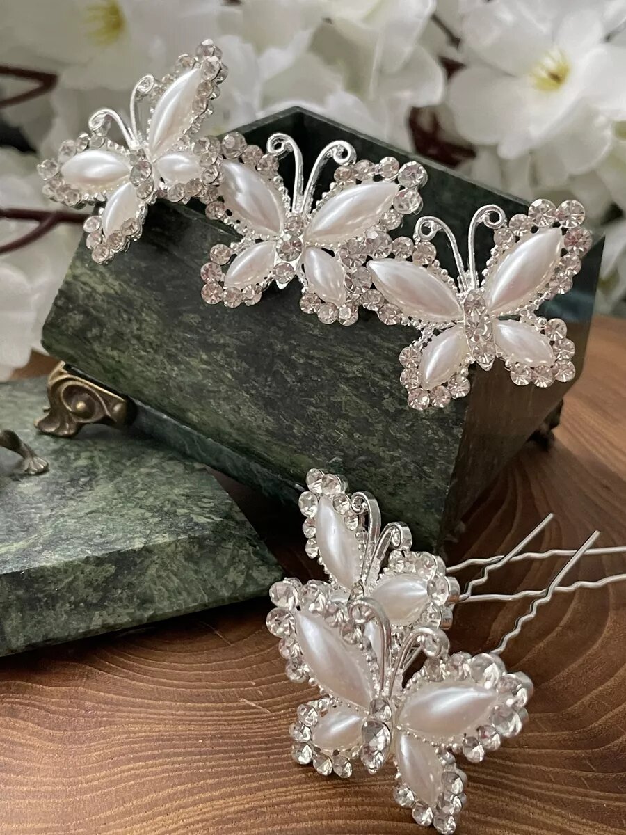 Свадебные Шпильки для волос