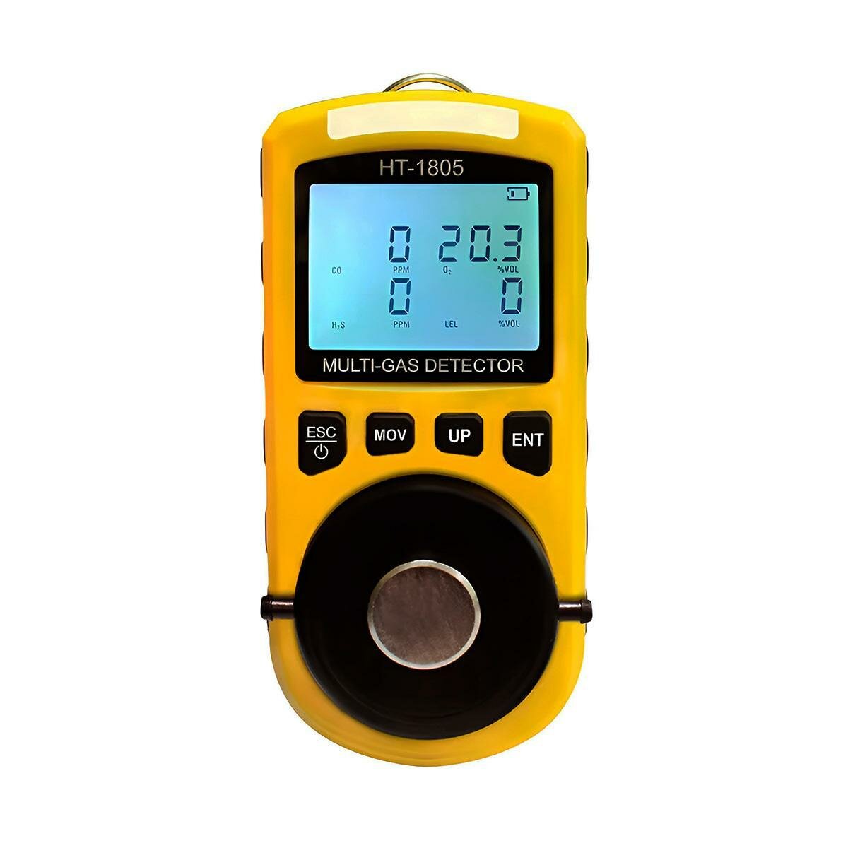 Детектор четырех типов газа HTI-1805(4v1) (L50445HT1) - измерение концентрации четырех видов газов, газоанализатор кислорода, сигнализатор давления