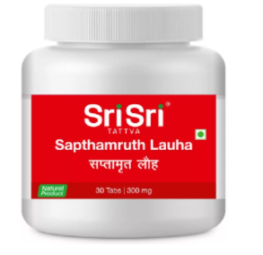 Саптамрит Лаух Шри Шри Sapthamruth Lauha Sri Sri 30 таб
