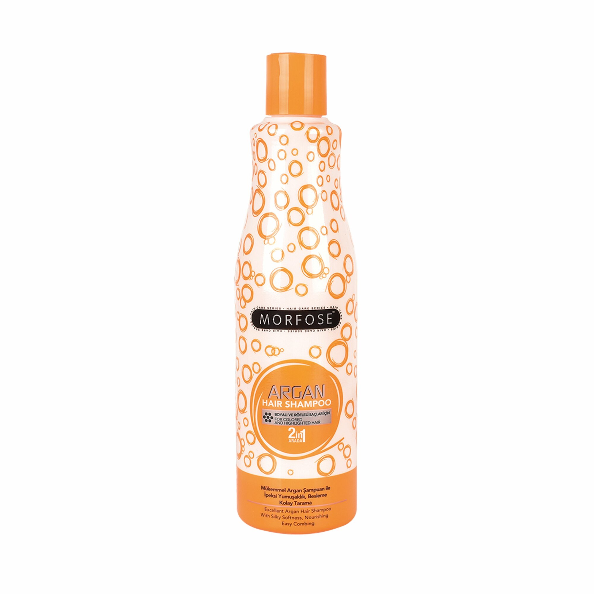 MORFOSE Шампунь для волос "ARGAN" ORANGE 500 МЛ