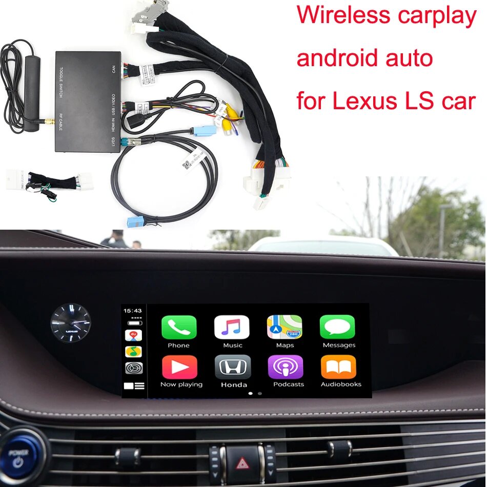 Беспроводной Carplay для Lexus LS (2014-2020) с Touchpad control