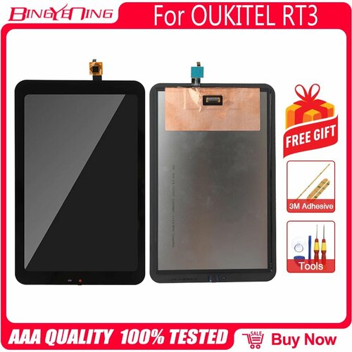 100% оригинальный, новый для Oukitel RT3 1280*800 LCD + 8,0 дюймовый сенсорный экран дигитайзер Ремонт Запасные части