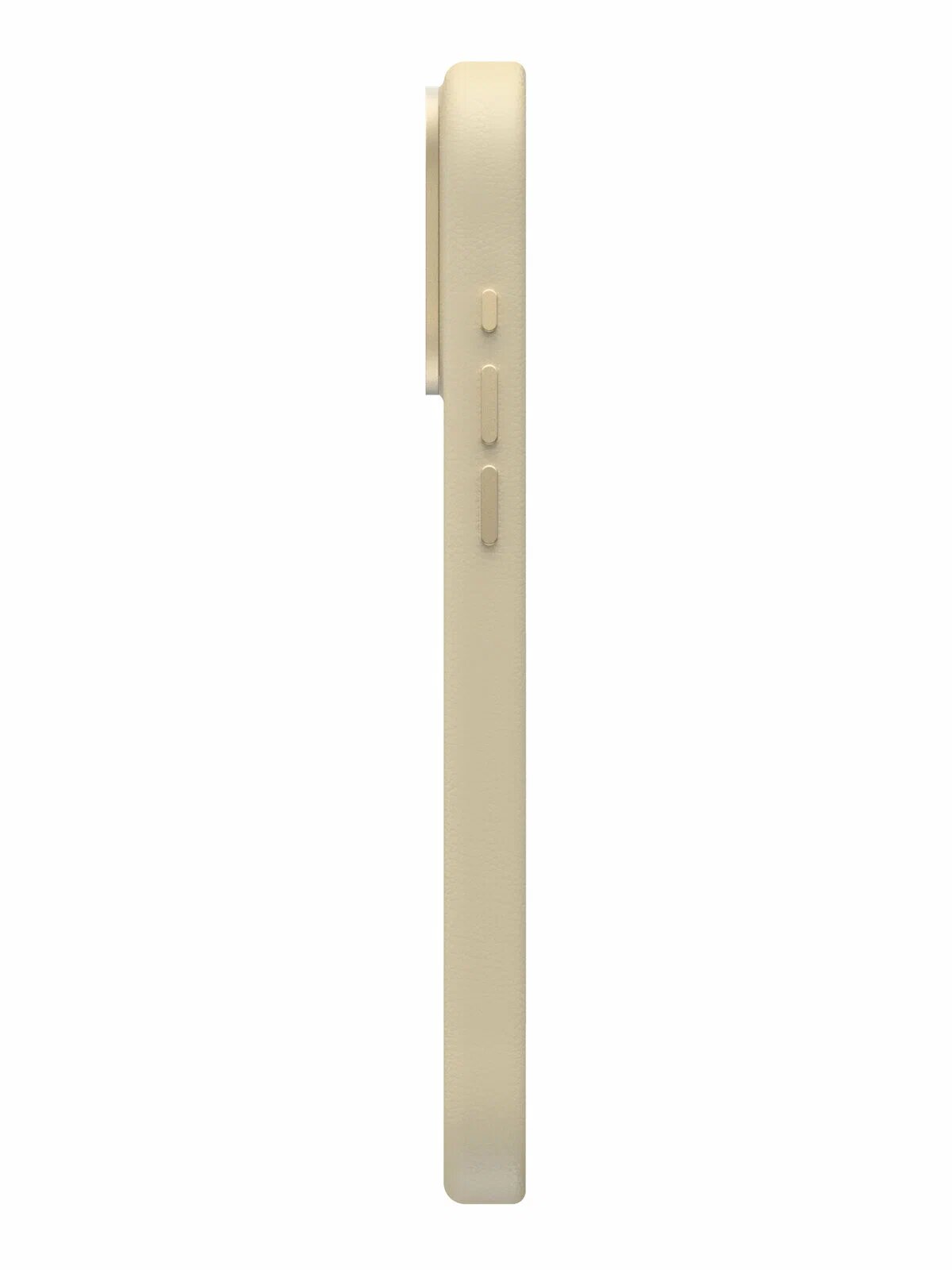 Uniq для iPhone 16 Pro 6.3" чехол COEHL MUSE Magsafe Leatherette with Strap цвет кремовый (CREAM) — фото 1