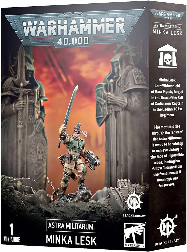 Набор миниатюр Warhammer 40000 Astra Militarum Minka Lesk