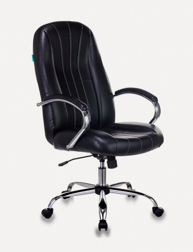 Изображение товара Кресло руководителя бюрократ T-898SL/BLACK, серия T, экокожа, черное, до 180кг