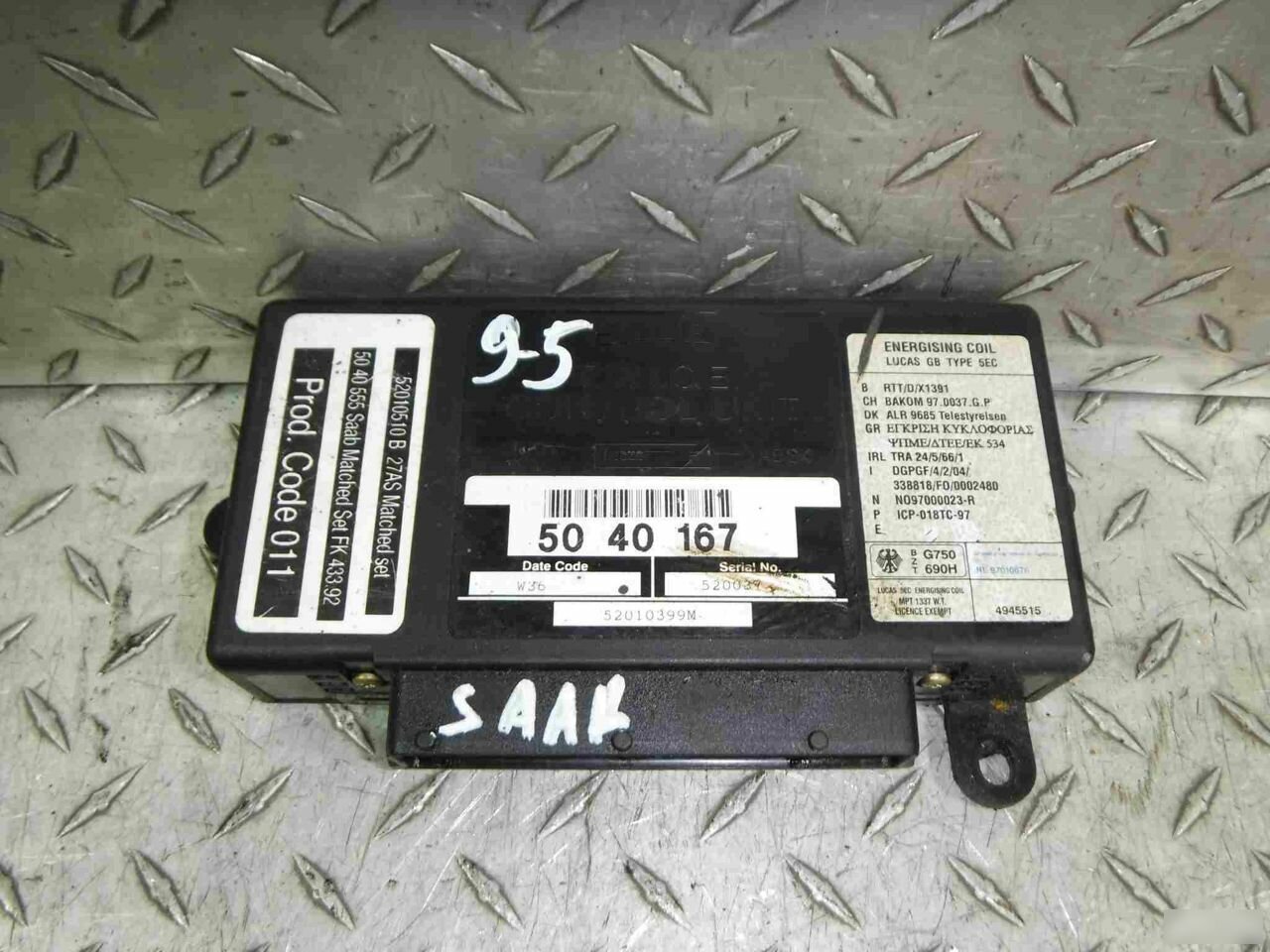 Блок комфорта Saab 9-5 I (1997—2001) 5040167