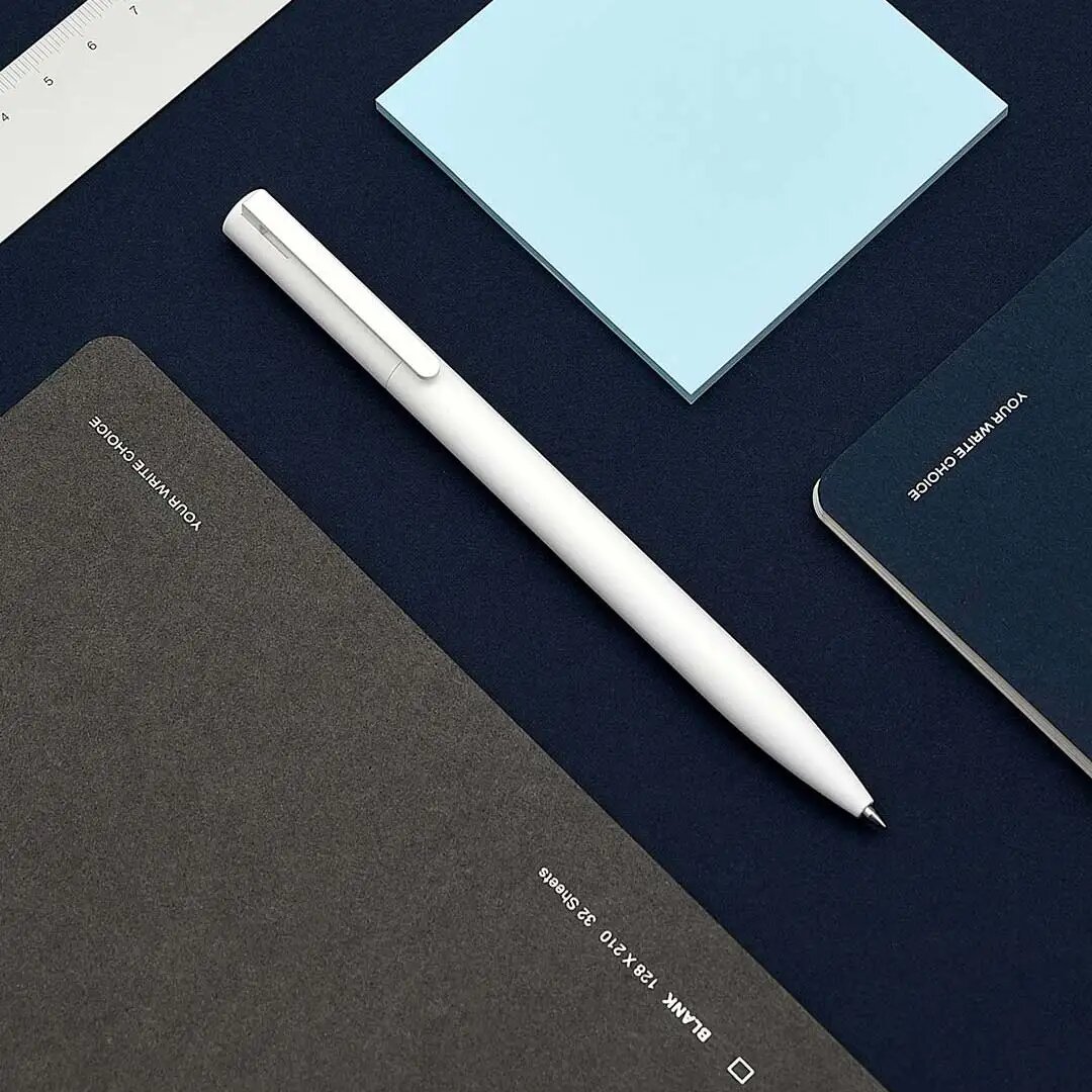 Оригинальная гелевая ручка Xiaomi Mijia MI Pen - использование в качестве подарка