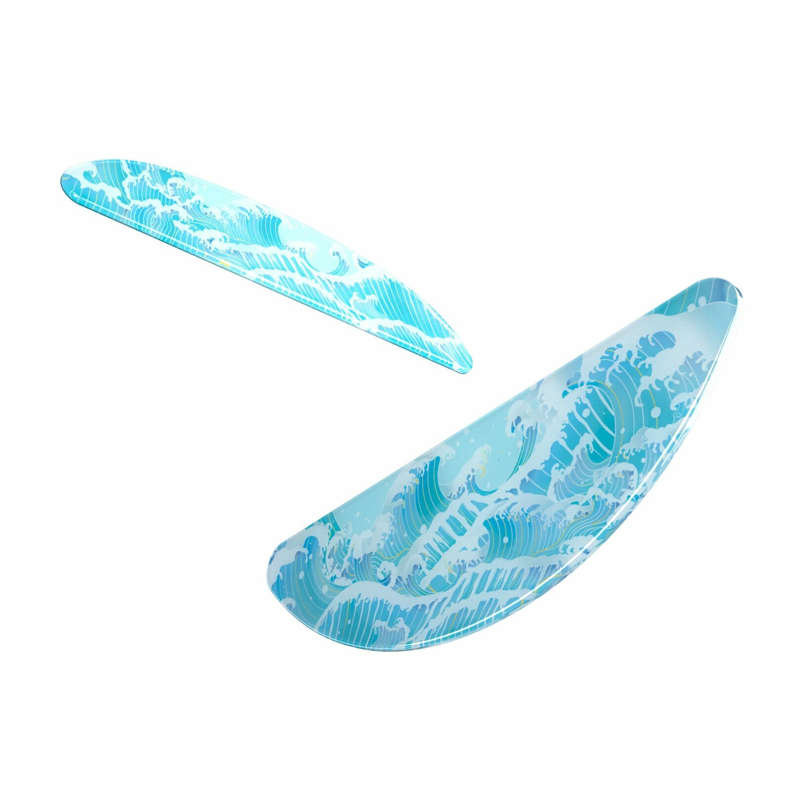 LAMZU Atlantis Mini Стеклянные ножки для мыши, Mini Blue