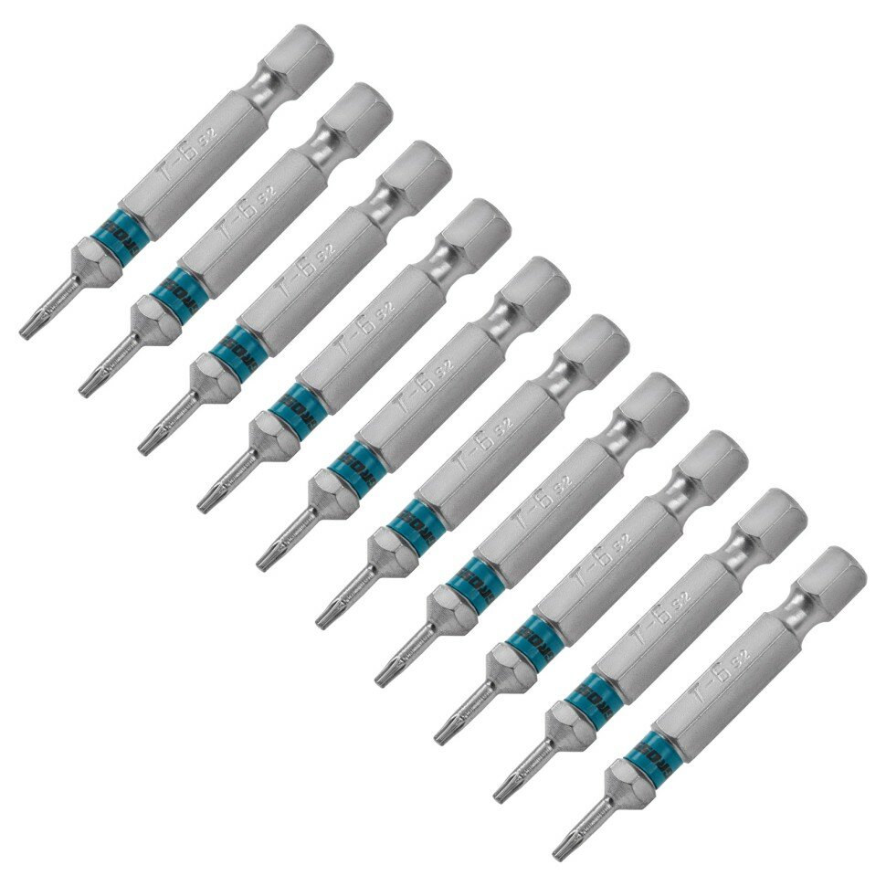 GROSS Набор бит TORX 6 х 50, сталь S2, 10 шт Gross, ( 11466 )
