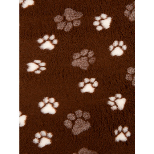 фото Profleece коврик меховой 1х1,6 м шоколад/крем