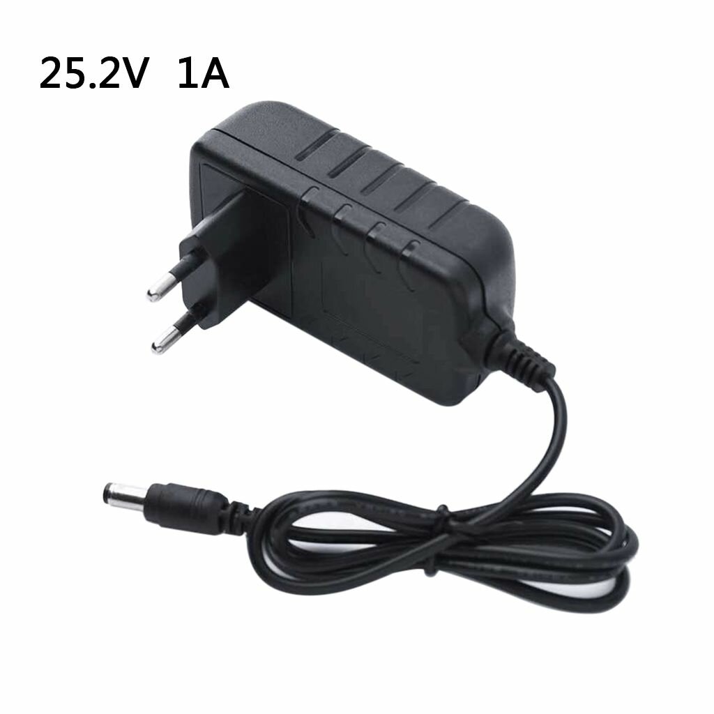 Массажер 25.2V1A зарядное устройство для литиевых аккумуляторов - европейский стандарт