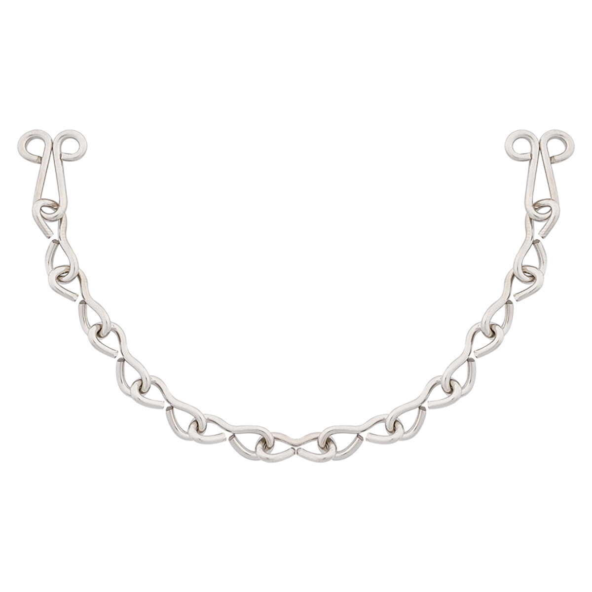 552195 Петля-вешалка для пальто (железо), серебристый цвет, Prym