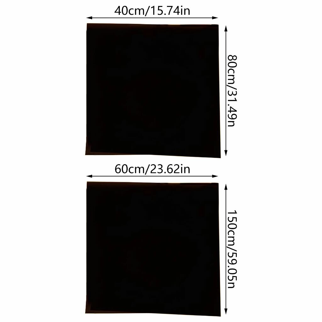 Черный фон для аквариума, стеклянная декоративная пленка, простая установка, обои, наклейки аквариумов,