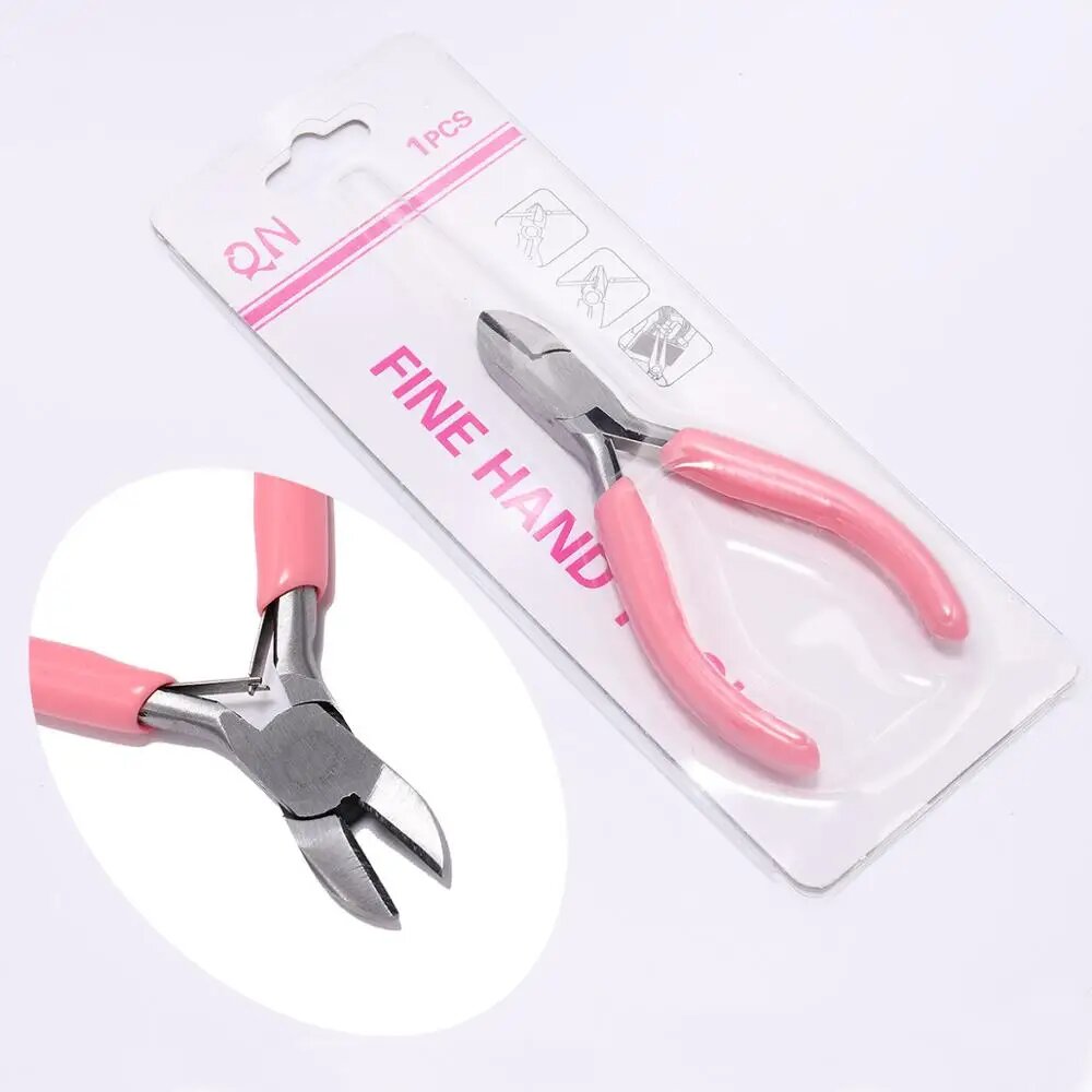 Кусачки для бижутерии розовые, Side Cutter Pliers