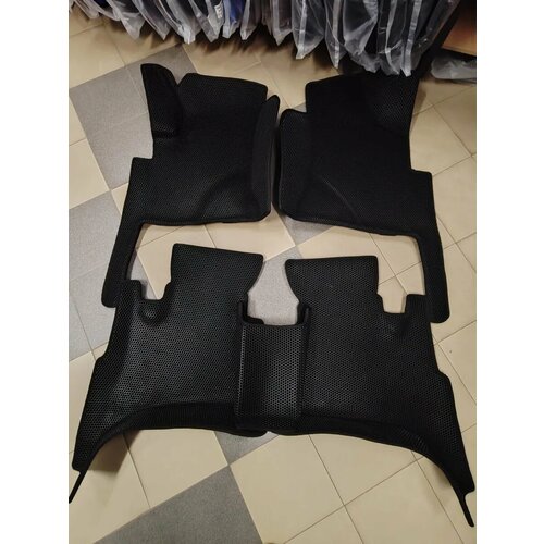 EVA коврики 3D с бортами Foton Tunland G7 I (2022 — 2024)