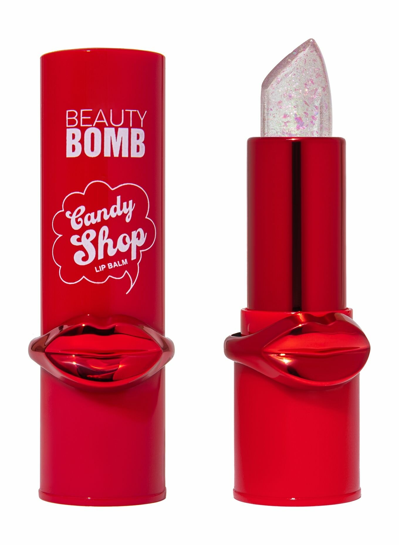 BEAUTY BOMB Бальзам для губ Candy shop, 3 г, 01 Розовый