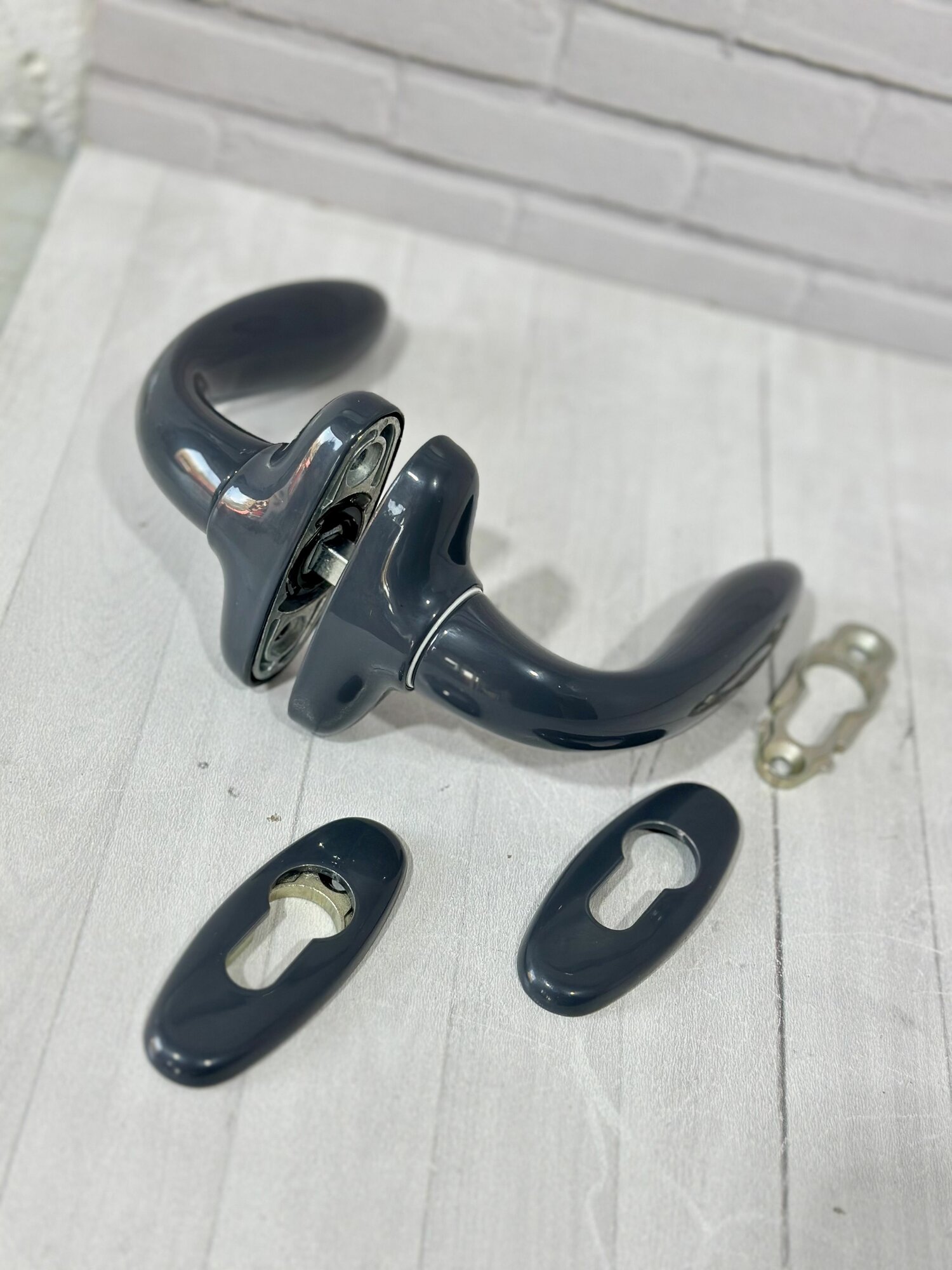 Stublina, Premium для калитки -для профильных дверей Графит ral 7024