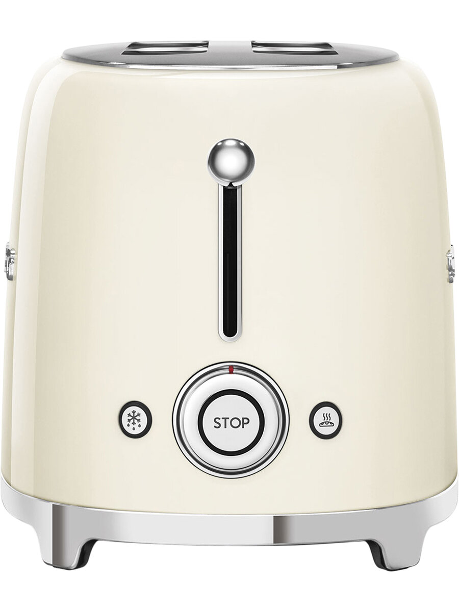 Тостер SMEG TSF02CREU, кремовый PI — фото 1