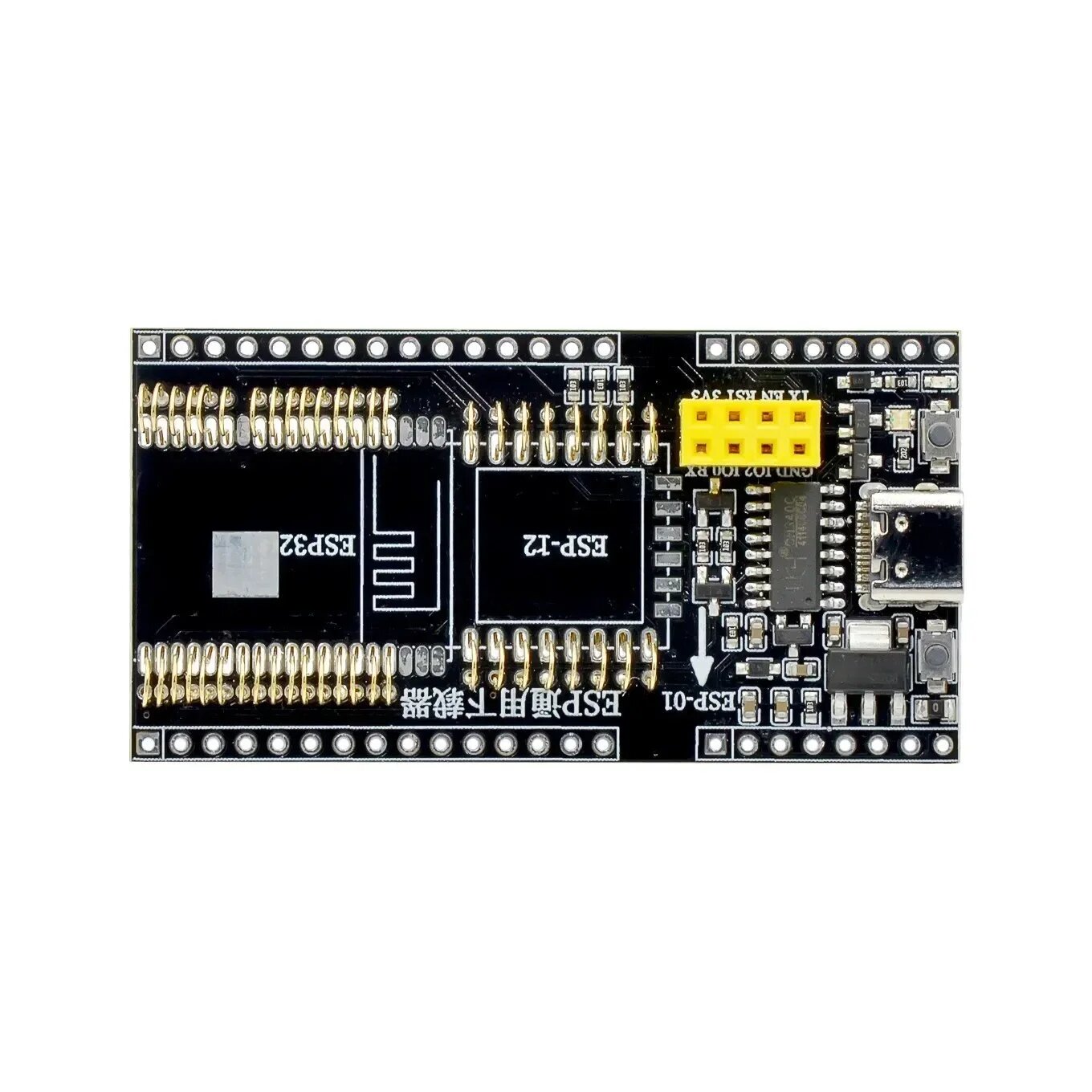 ESP8266 ESP32-WROVER Макетная плата Тестовый программатор Загрузчик розетки для ESP-01 ESP01S ESP12 ESP32 Универсальный