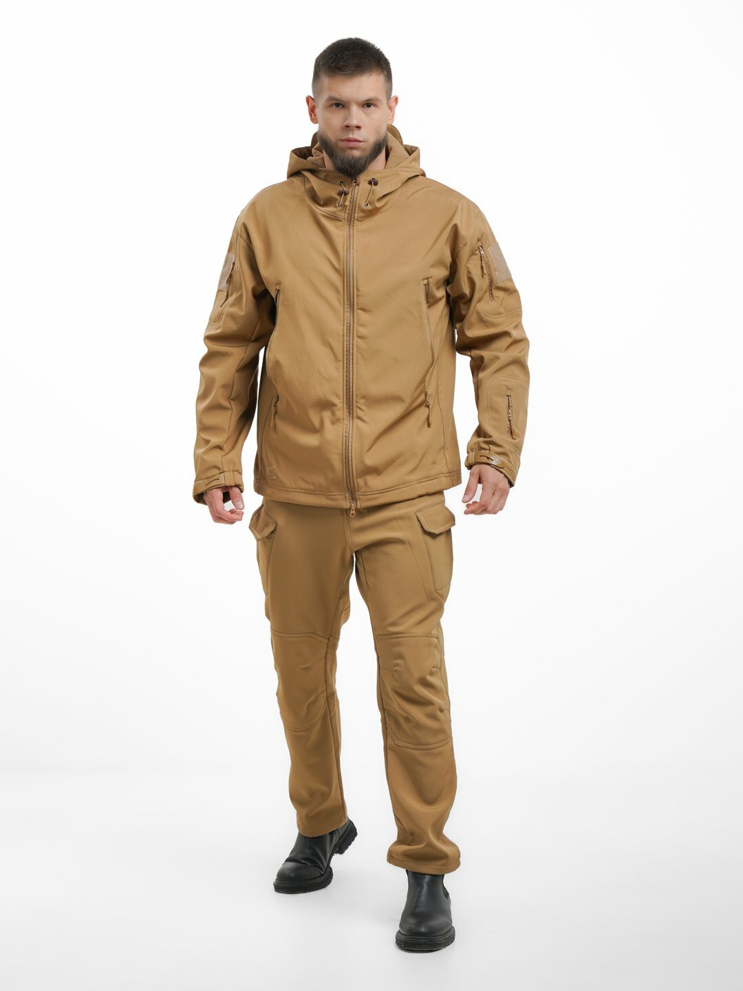 Комплект одежды  Тактический костюм 2025, размер 2XL, светлый хаки — фото 1