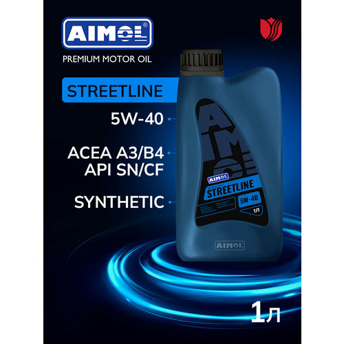 Масло моторное STREETLINE 5W-40 для городских условий эксплуатации, старт-стоп режимы, движение в пробках 1л