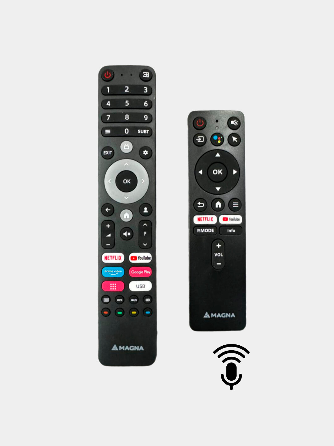 Телевизор MAGNA M43A100F, Full HD, 43", Android, голосовое управление, Time Shift — фото 1