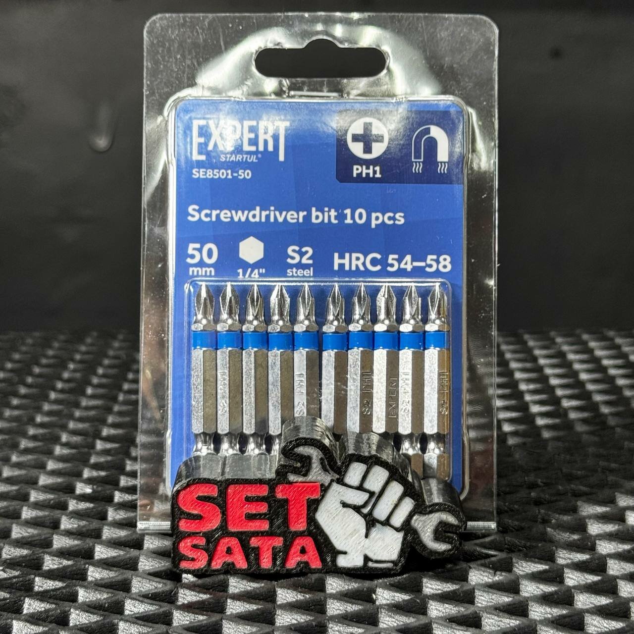 Бита STARTUL Expert SE8501-50 односторонняя магнитная 50мм 10шт