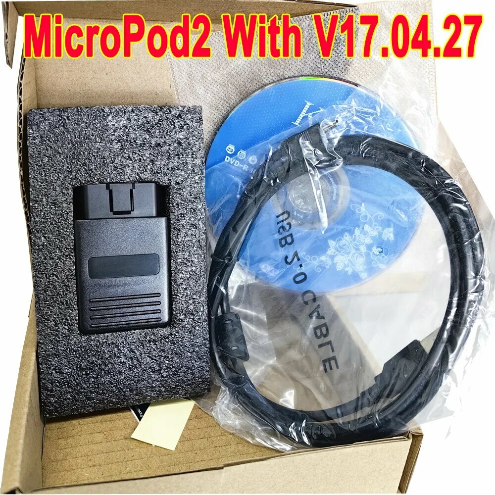 Новый MicroPod2 с ПО V17.04.27 для Chrysler, Jeep, Dodge, Fiat. Поддержка онлайн-обновлений.