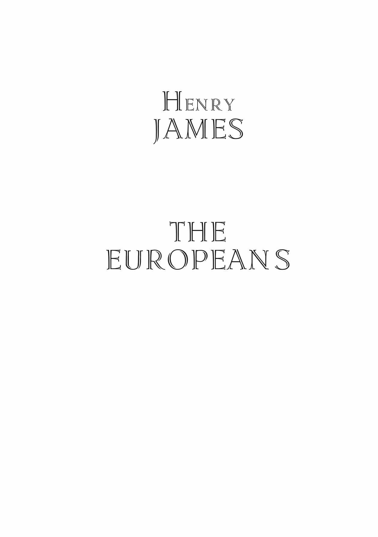 The Europeans — фото 1