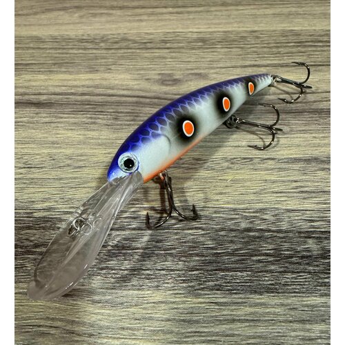 Воблер Bandit walleye deep (12 см; 19 гр) заглубление 8 метров/ цвет Blue Special eyes 04#