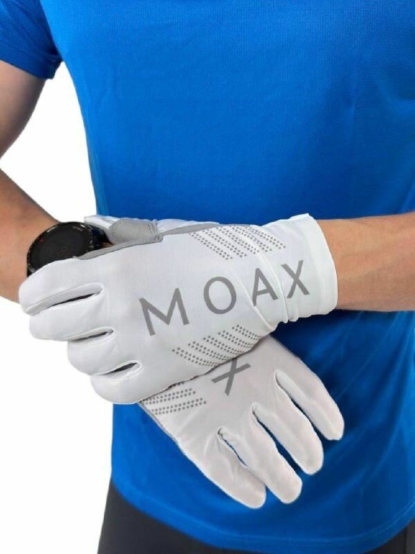 Перчатки летние Moax Speed белые M0341/00000, 9
