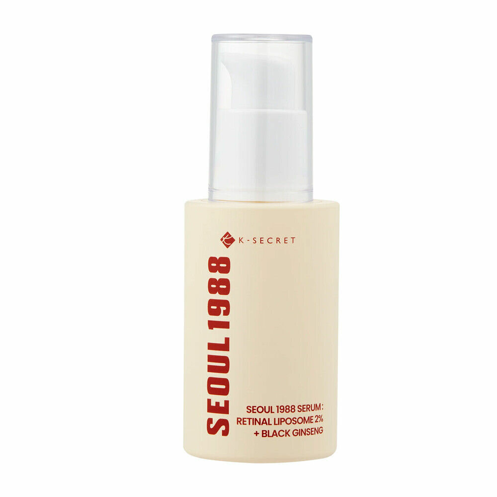 Сыворотка для лица с ретиналем K-Secret Seoul 1988 Serum: Retinal Liposome 2% + Black Ginseng 30ml
