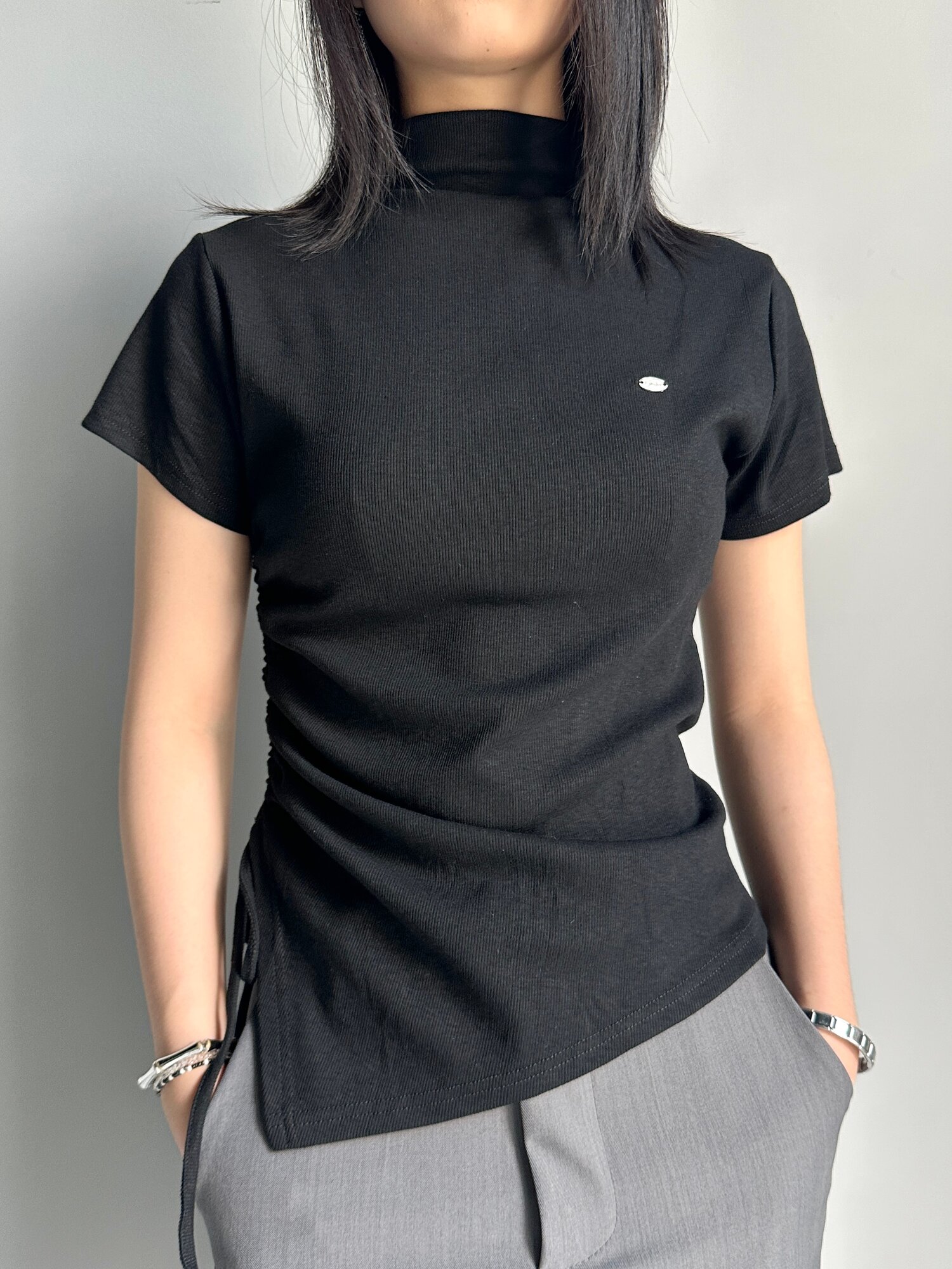 Водолазка Серый, черный, белый