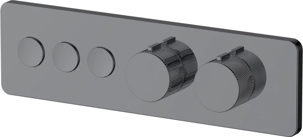 Термостат для ванны Allen Brau Liberty 5.33003-MG встраиваемый, графит матовый