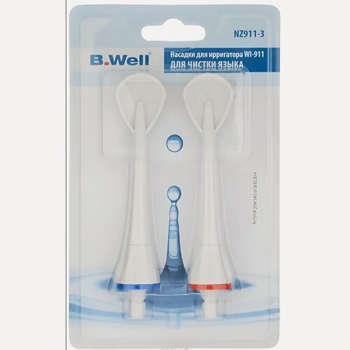 Изображение товара Насадки для ирригатора WI-911, для чистки языка NZ911-3, 2 шт.