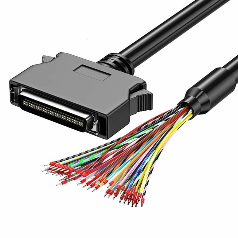 Сервопровод SCSI Servos Cable Клемма CN14P CN20P CN26P CN36P Connectors CN50P, 1.5m - Модель пресса CN50P