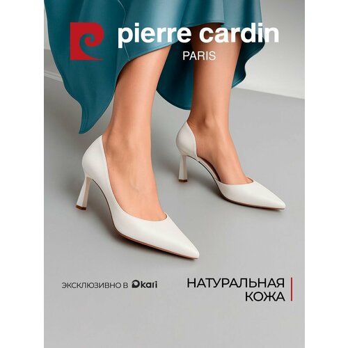 фото Туфли лодочки pierre cardin весна-лето 2026, размер 40, белый