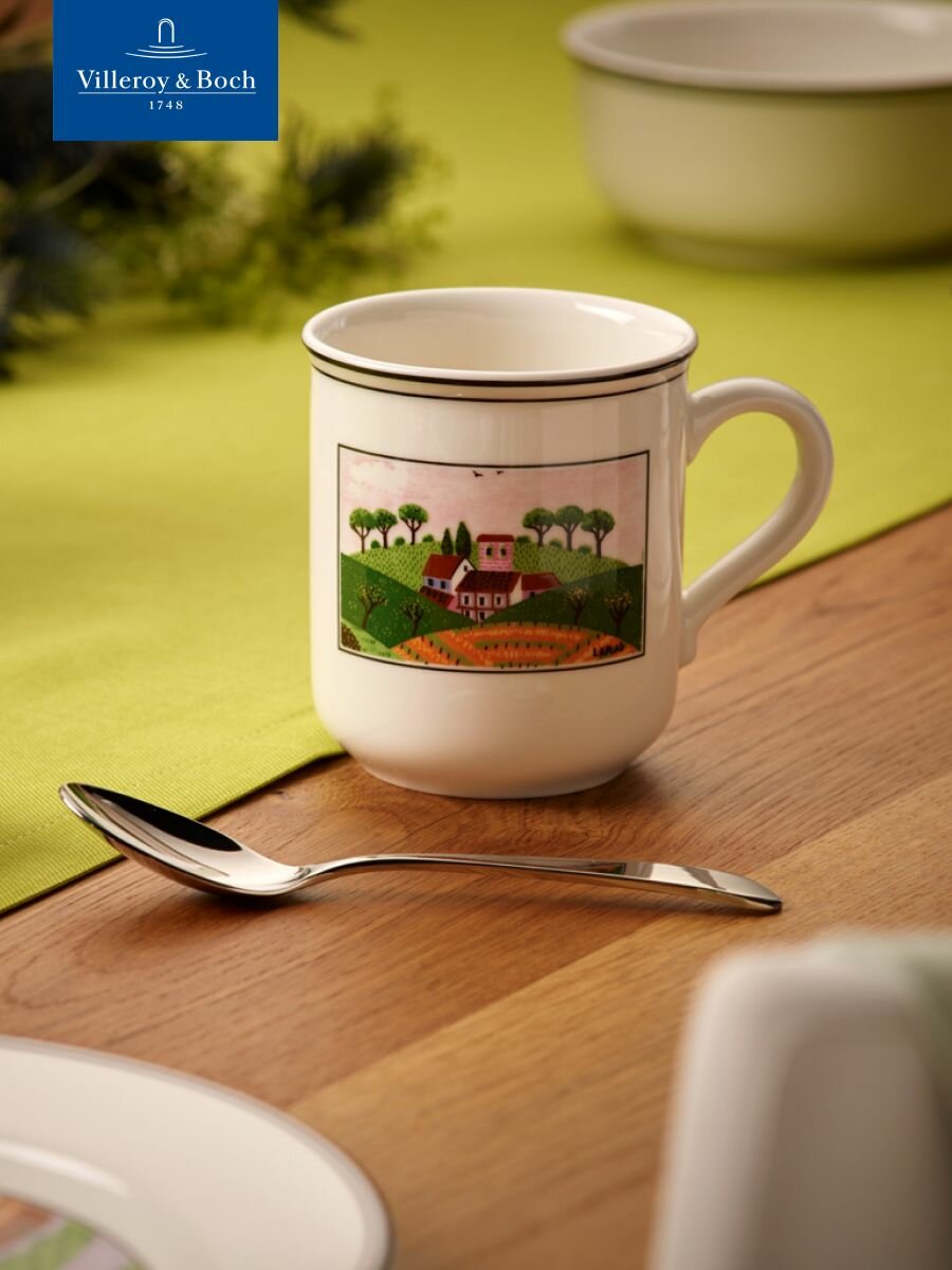 Кружка "Деревня" 300 мл, Design Naif, Villeroy & Boch, Премиум-Фарфор