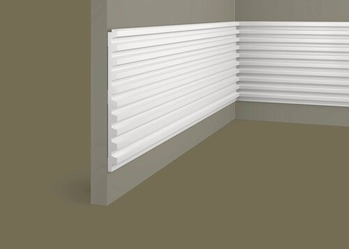 Изображение товара Стеновая панель Cosca Decor RP022, экополимер, влагостойкая, матовая, 280 см х 15,6 см х 1,2 см