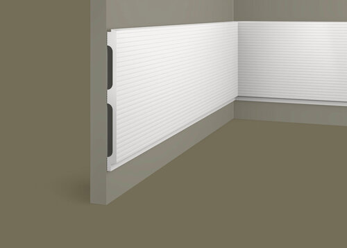 Изображение товара Стеновая панель Cosca Decor, RP017, влагостойкая, белая, матовая